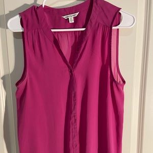 Magenta Blouse Tank